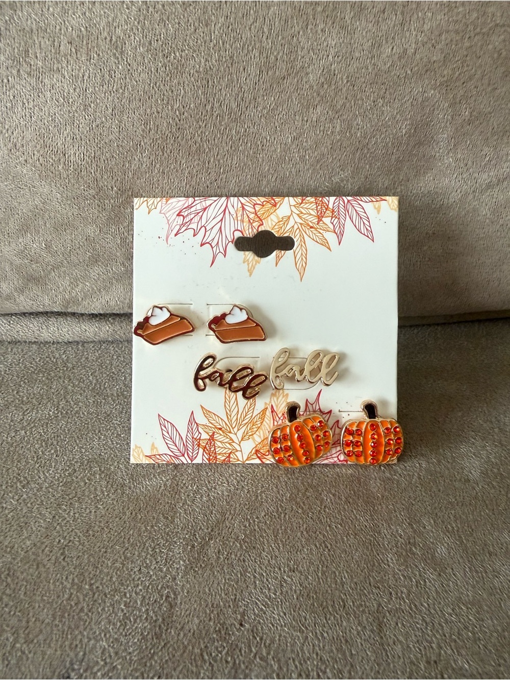 Brand new Fall theme earrings